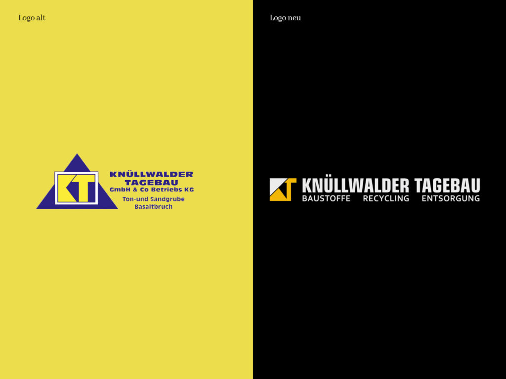 Neues Logo: Knüllwalder Tagebau